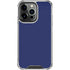 Royal Blue iPhone 16 Pro Clear Case